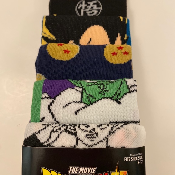 Dragon ball Super Broly The Movie 6pair crew socks - Picture 7 of 8